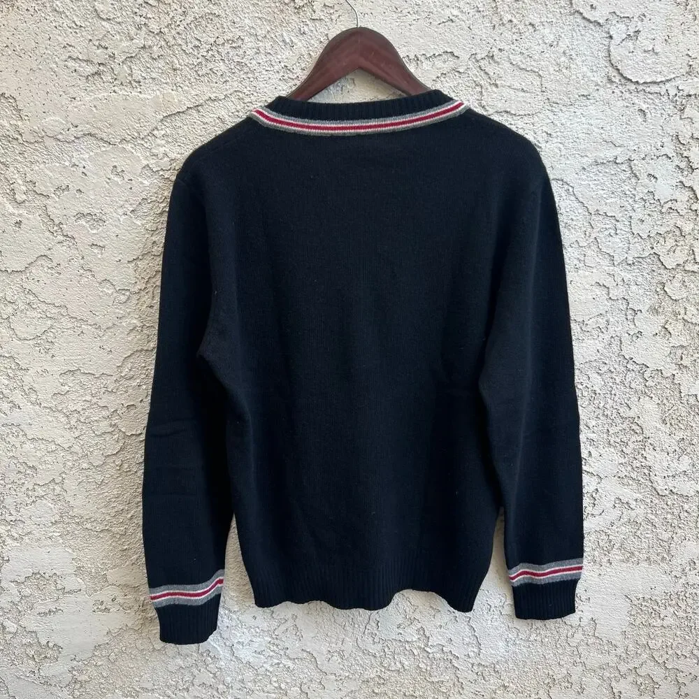 Vintage United Colors Of Benetton Knit Sweater Size Medium - Picture 2 of 3